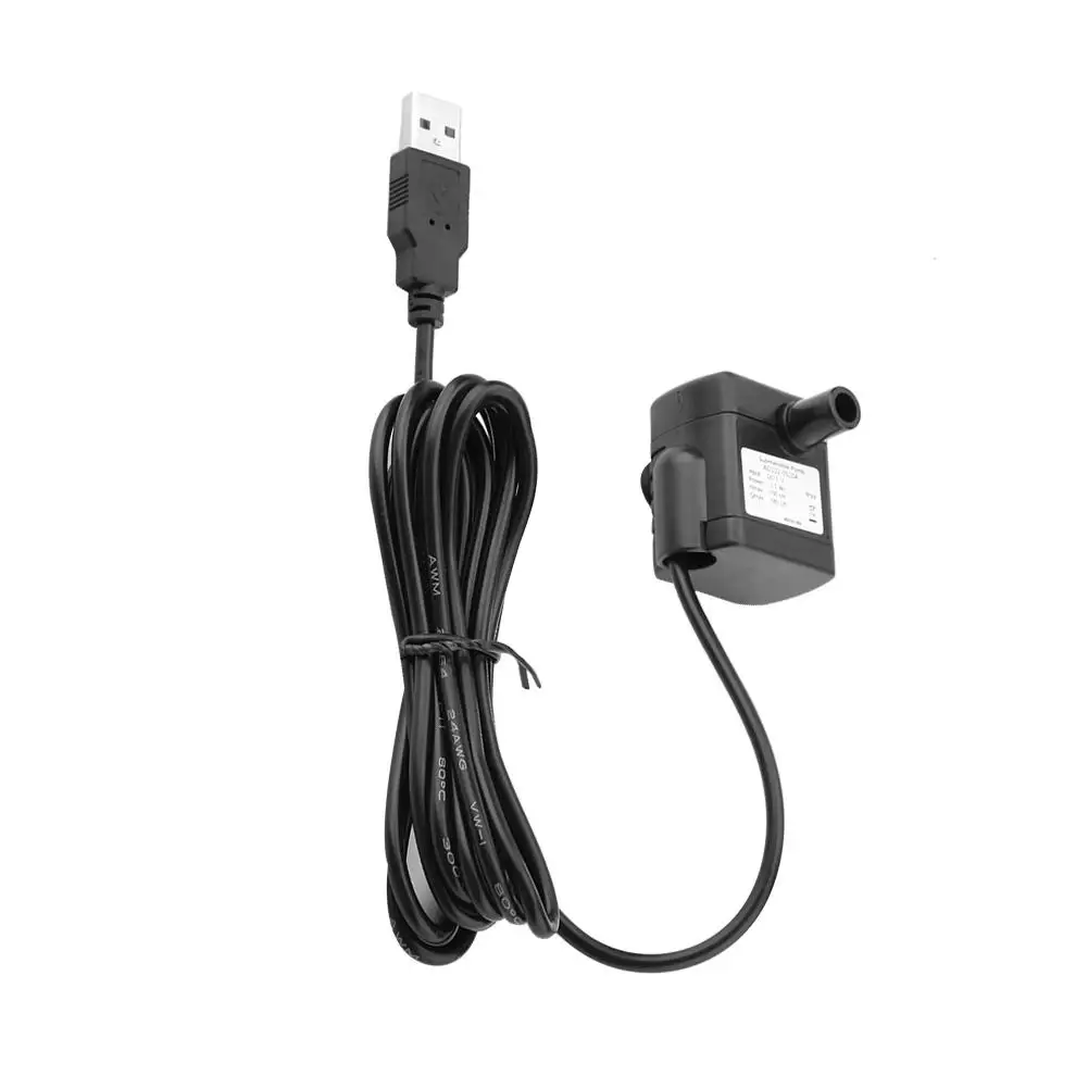 Маленький Бесщеточный насос для аквариума USB 5 в постоянного тока фонтана