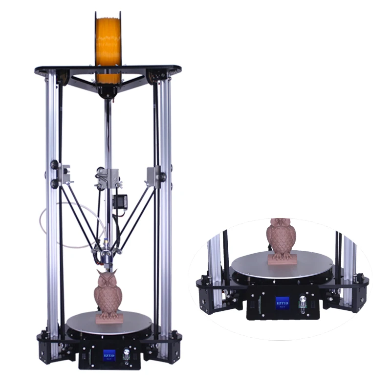 China Sinis T1 Digital Personal 3d Printer Smart Leveling 3d Desktop Printer Delta 3D Printer Kit