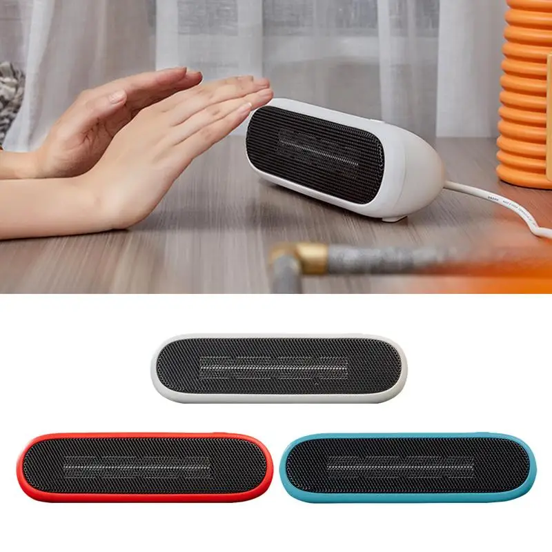 

Home Dormitory Office Small Desktop Warm Hand Heater Smart Ceramic Space Electric Double Temperature Control Protection Heater