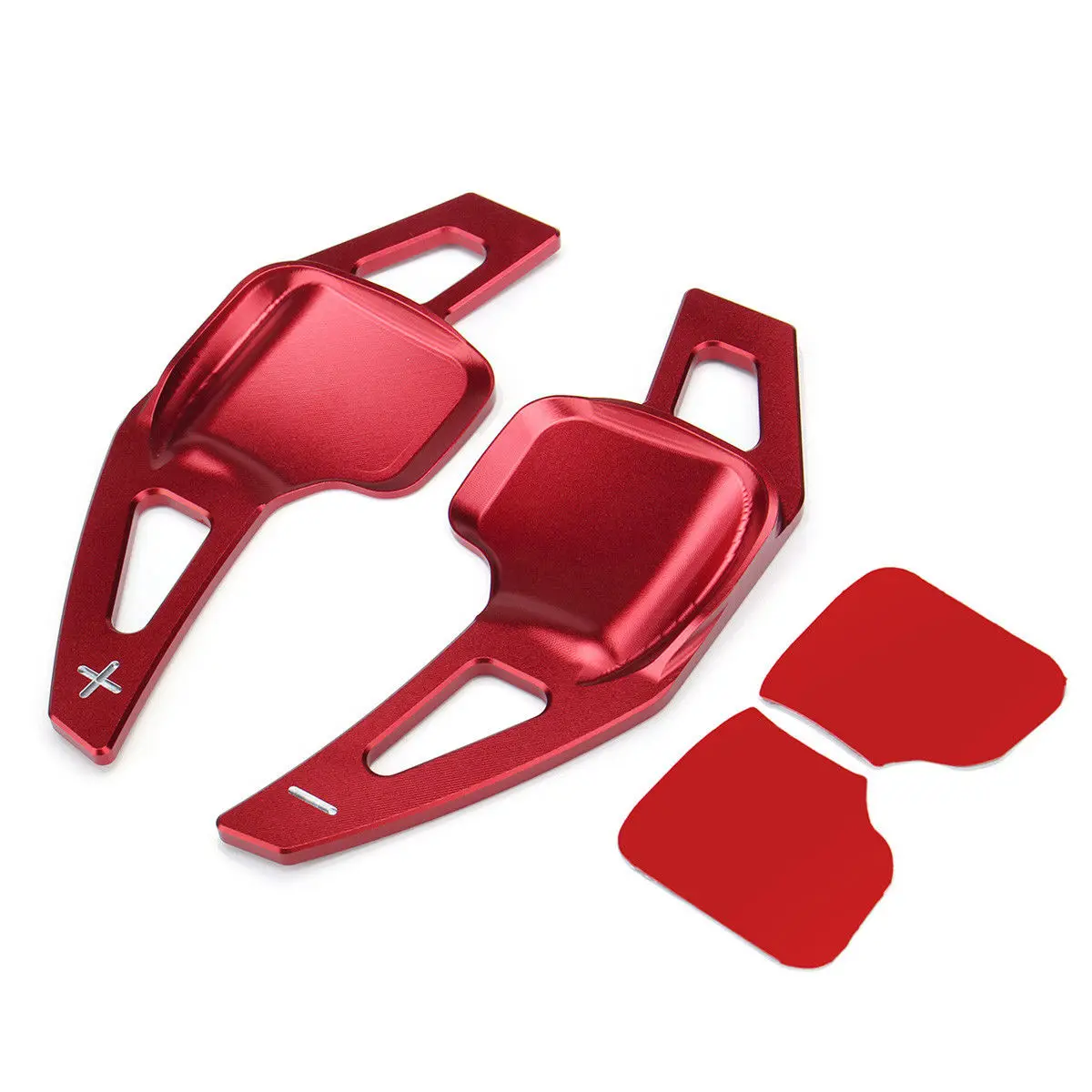 

Red Steering Wheel Shift Paddles Extensions For BMW 3 5 Series F10 F30 18.5*8cm