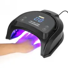 Перезаряжаемые Pro УФ светодиодный гель лампы для ногтей лака для ногтей Маникюр Таймер светильник для всех гель для ногтей, с изображением леча светильник EU US UK вилкой