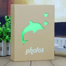 Фотоальбом без пыли клей бесплатно и водонепроницаемая крафт-бумага альбом семейный альбом кожаный чехол Сделай Сам ручной работы альбомы