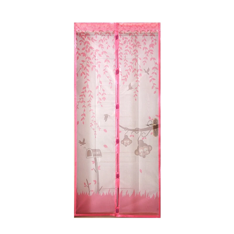 Модные-магнитные мягкие дверь сетчатый экран Fly Жук Насекомое сетка-занавеска от насекомых