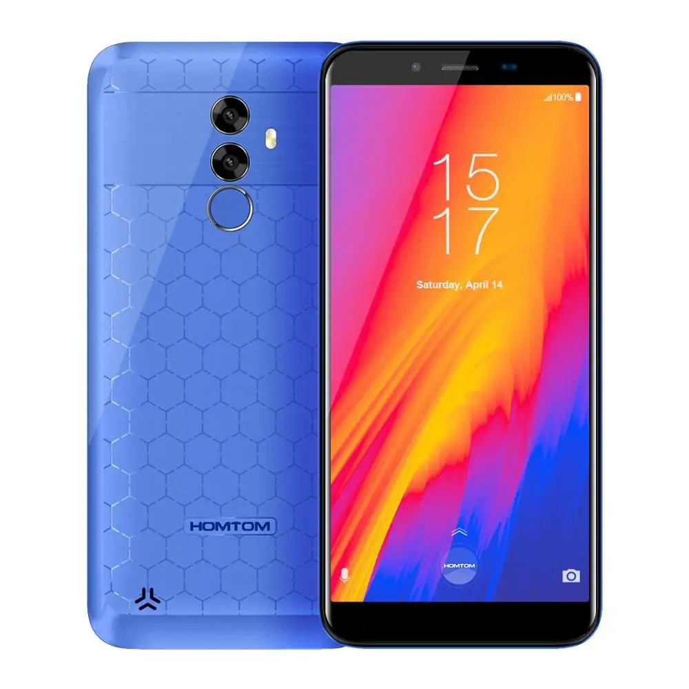 HOMTOM S99 Face ID 6200 мА/ч 4 GB 64 смартфон 5 дюймов безразмерная 21 + 2 Мп двойные задние камеры