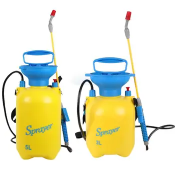 

Manual Garden Sprayer Hand Pressure Pump Irrigation Sprinkler Kit Shoulder Strap Watering Supplies Gardening Tools Bottle 3L/5L