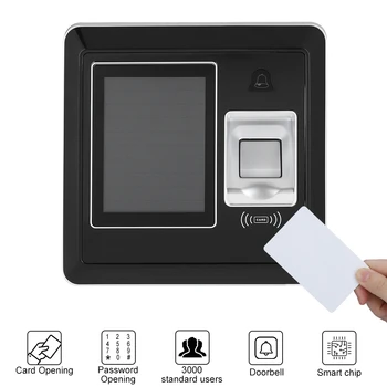 

125Khz Biometric Fingerprint Time Attendance System Employee Time Clock Access Control
