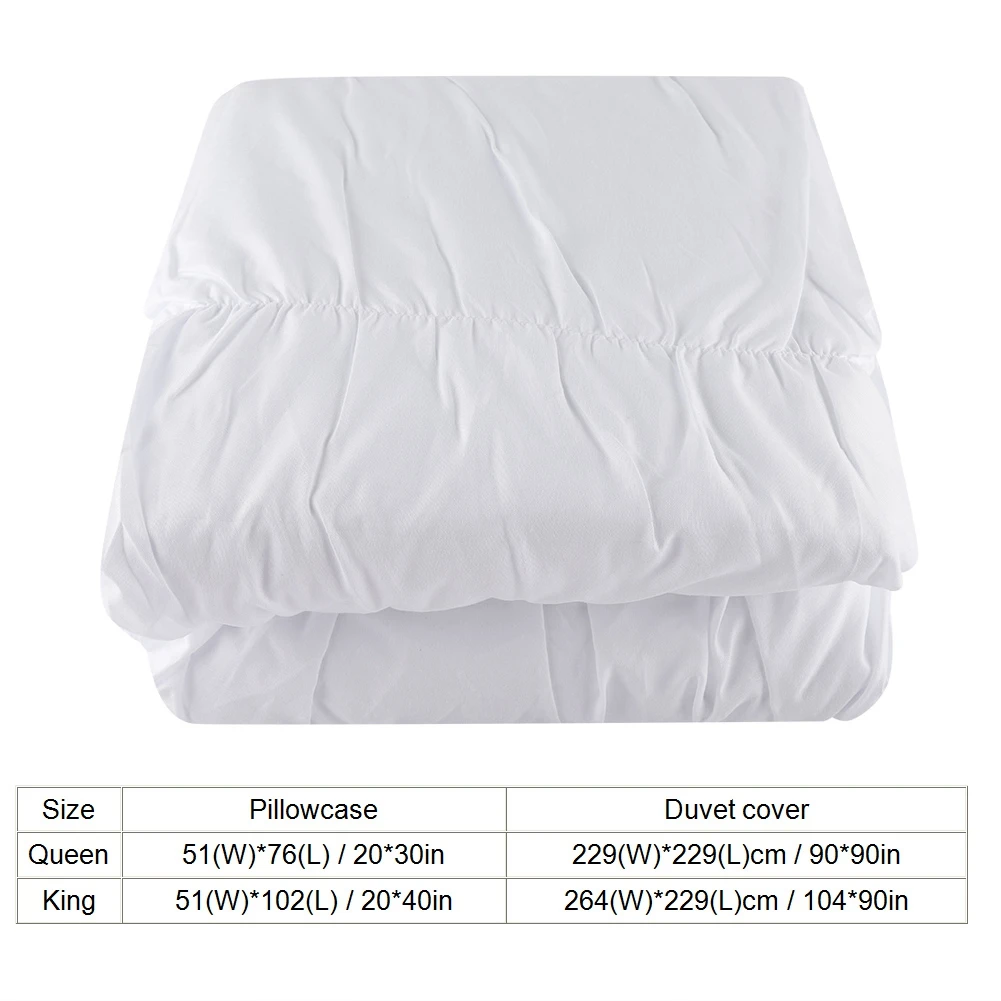 3 шт./компл. современный стиль комплект постельного белья из полиэстра наволочка пододеяльник для спальни