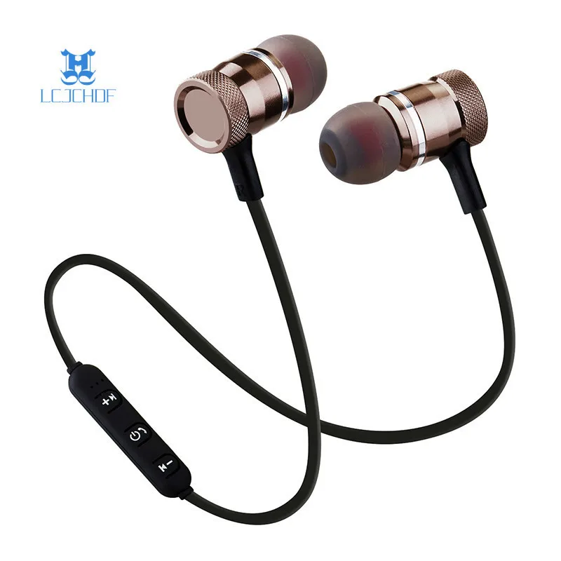 LY-11 Bluetooth Wireless Headphone Sport Running Stereo Magnet Earbuds With Microphone Earphone Headset For iPhone