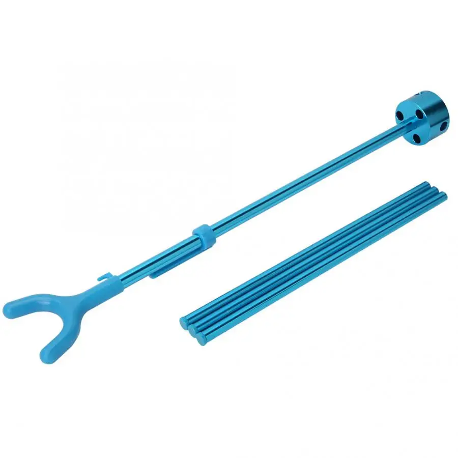 Blue Archery Bow Tripod Detachable Stand Outdoor Compound Recurve Bows Hunting Accessory Blue Archery Bow Tripod Detachable Stand Outdoor Compound Recurve Bows Hunting Accessory