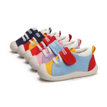 

2019 New Kids Shoes Sneakers Soft Elastic Fabric Baby Shoes First Step Boy/Girl Shoes Infant Antiskid Sneaker boys girls Shoes