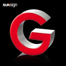 Эпоксидная Смола 3D с акриловой буквой для внутренней рекламы и дисплея