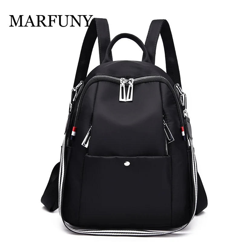 

MARFUNY Luxury Brand High Quality Nylon Backpack Women Casual Travel Schoolbag for Teenager Girl Female Tote Mochilas Mujer 2019