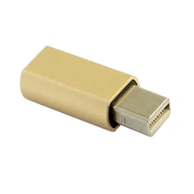 Xiwai adaptador de exibição virtual mini dp displayport manequim plug sem cabeça fantasma display emulador 2560x1600p @ 60hz
