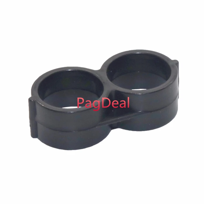 

10pcs 8-Shaped Folded Hose End Plug 16 mm Hose Sealing Plug Garden Irrigation Water Pipe Folding Stopper Plug