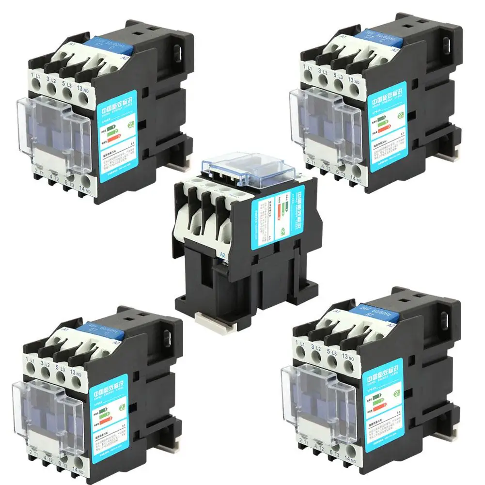 

CJX2-1210 Rail Mount Contactor Industrial Electric Contactor 24V DC/36V DC/48V DC/110V AC/380V AC contacteur eletrico