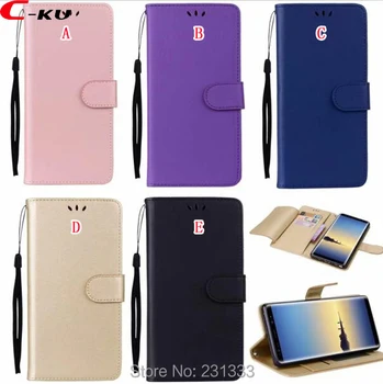 

C-ku For Samsung Galaxy S10 LITE S10 PLUS NOTE 9 J2 PRO 2018 Multifunction Wallet Leather Pouch Case Stand ID Card Cover 50pcs