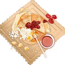 Утолщенной золото Жесткий Бумага для увеличения ягодиц держатель 10-дюймовая шпилька для торта