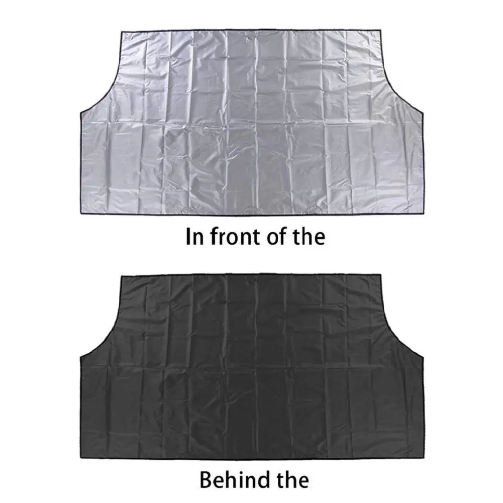 

Adeeing Car Magnet Windscreen Cover Heat Sun Shade Anti Snow Car Full Protection Windshield Cover automobile snow cover r30