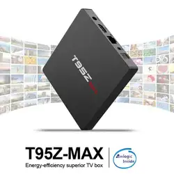 T95Z MAX Andorid 7,1 ТВ Box Amlogic S912 Octa Core 2,4 г/5G Wi-Fi комплект-телеприставки блок Android ТВ Box Smart ТВ случае