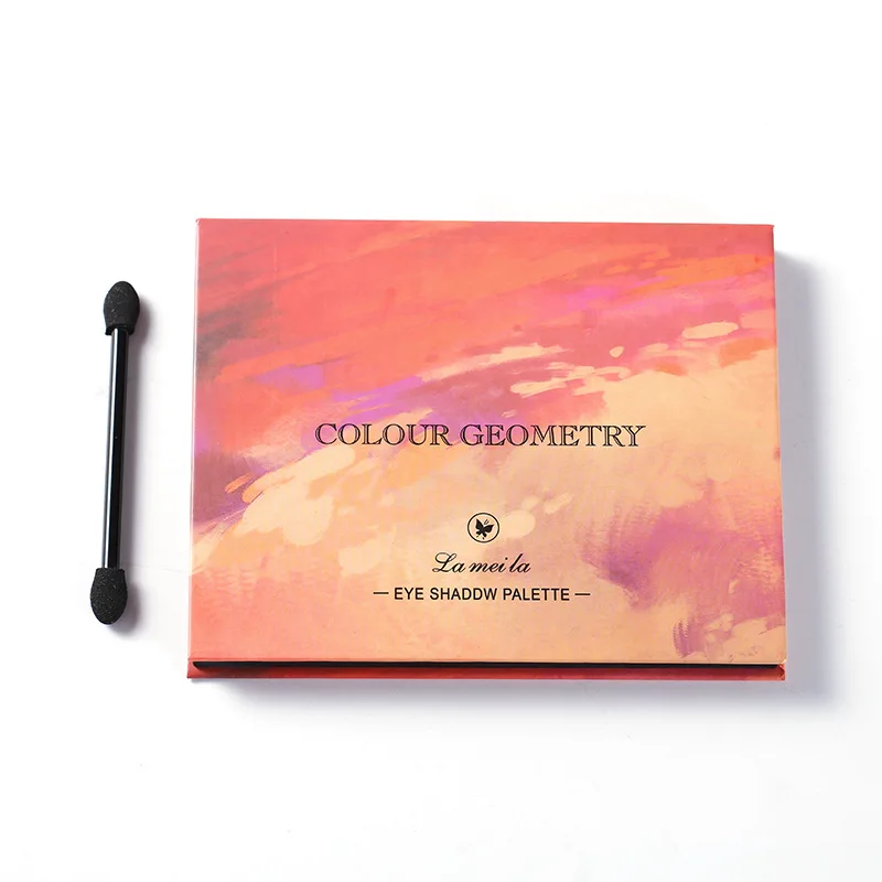 

Nine Color Eye shadow Dish Earth Color Matte Pearlescent Cute Girl Eyeshadow Pallete