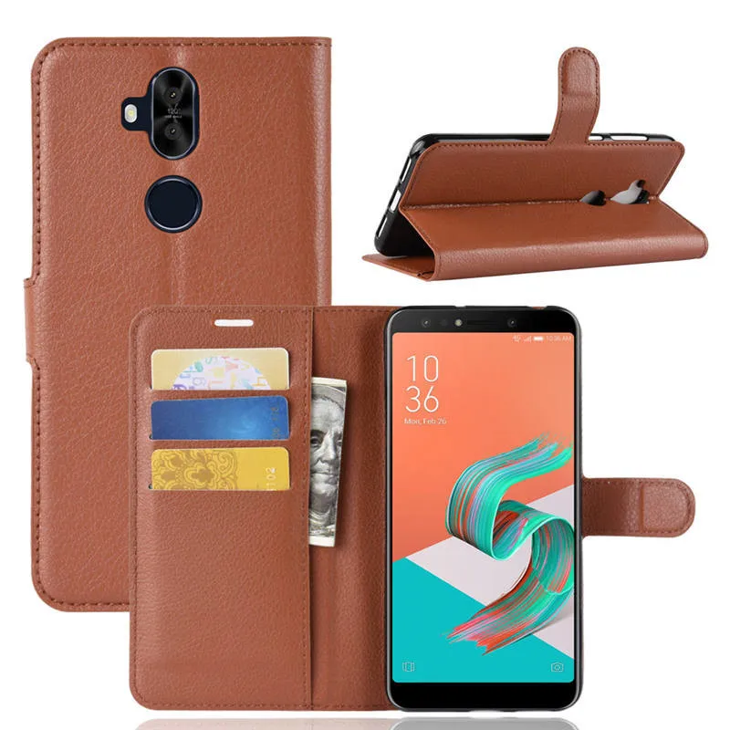 Чехол для Asus Zenfone 5 Lite ZC600KL кошелек искусственная кожа задняя крышка чехол
