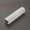 4 Pcs AAA to AA Size Cell Battery Converter Adapter Adaptor Batteries Holder Plastic Case Switcher Wholesale ► Photo 1/5