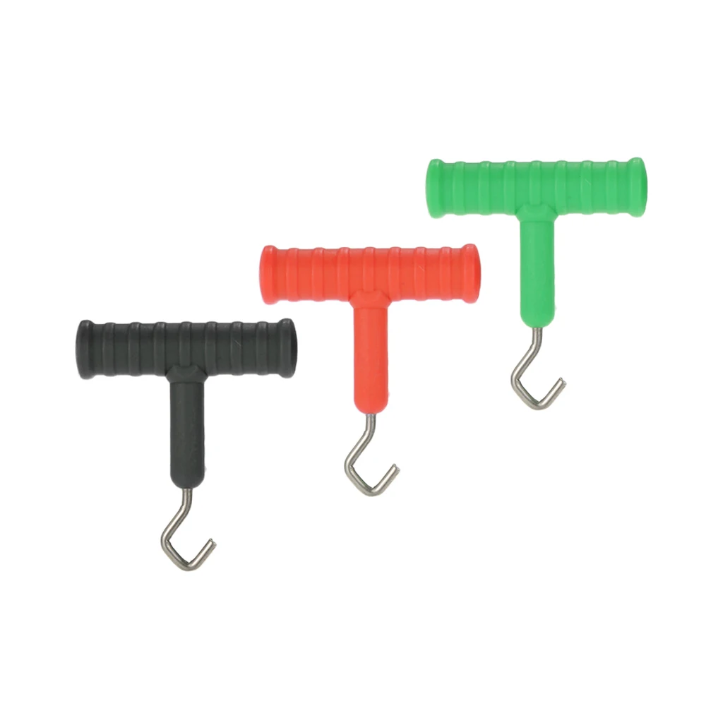 

3pcs Knot Pulla Tool Knot Hook Puller for Carp New Arrival Fishing Rig Terminal Tackle Making Tool Accessories