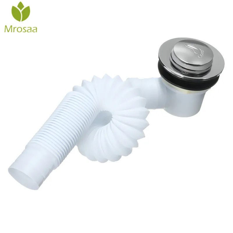 Mrosaa DIY Bathtub Spring Up Drains Bath Shower Basin Sink Drain Filter