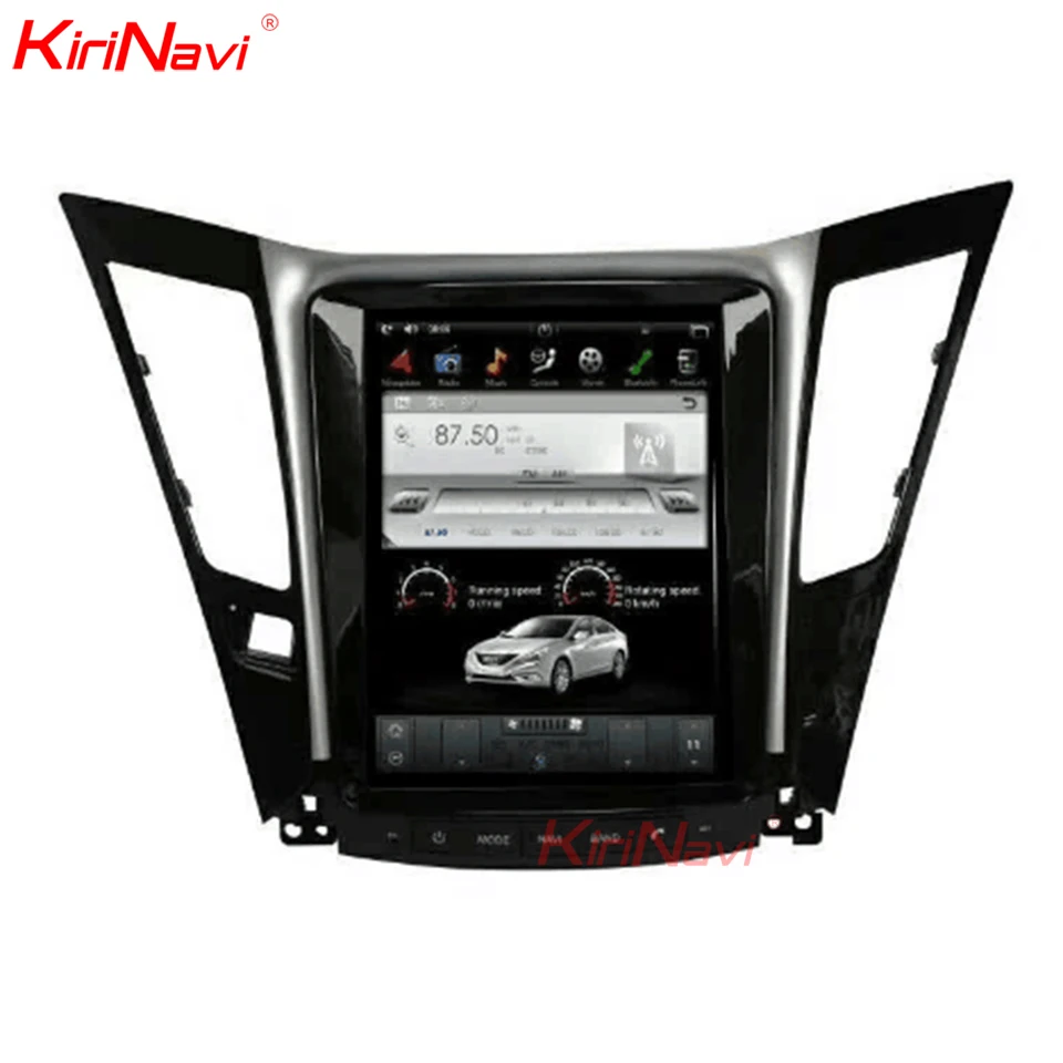 

KiriNavi Vertical Screen Tesla Style Android 7.1 10.4inch Car Radio For Hyundai Sonata 8 GPS Navigation System WIFI 4G 2010-2015