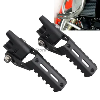 

Pair 25mm Black Highway Footrest Fits For Pipes Triumph Tiger Explorer BMW R1200GS LC