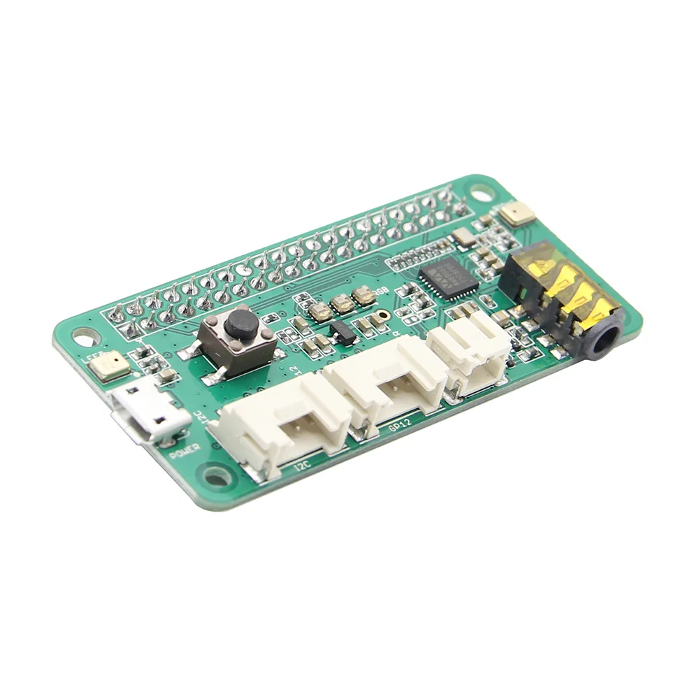 

2 Microphone Speaker Expansion Board For Raspberry Pi DIY Smart Speaker