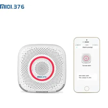 LM101.376 Wi-Fi газ lpg Сигнализация утечки домашней безопасности Высокочувствительный детектор для пожарный датчик для мобильного телефона дистанционное управление