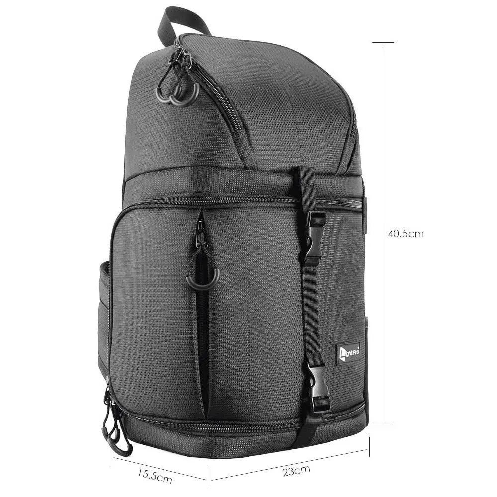 

Waterproof DSLR Camera Soft Sling Cross Bags Case Padded Big Capacity Polyester Backpack Portable Photography Photo Bags