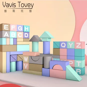 

Building Blocks Toys 3-6 Years Of Age Girl Baby 1-2 Year Baby Beneficial Wisdom Boy Wood Assembling Child Early Education