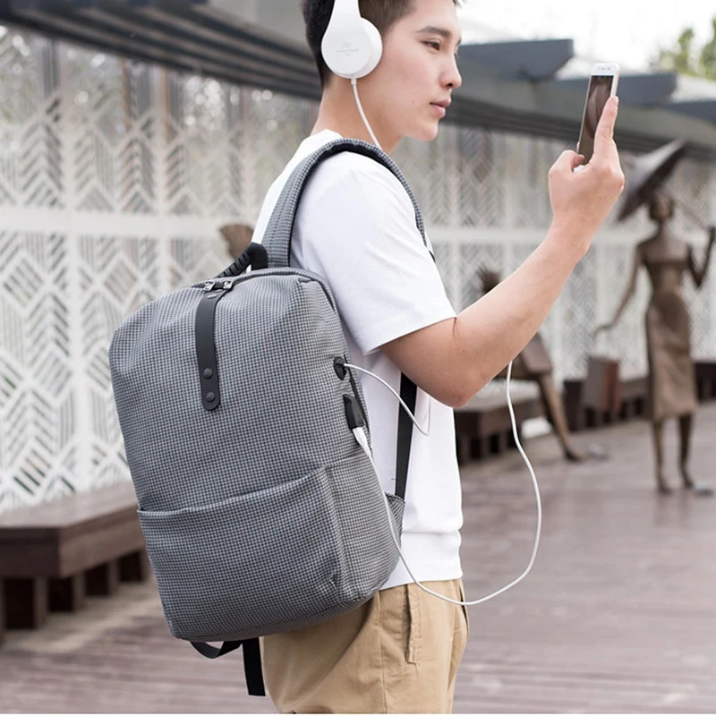 

Men Backpack Anti-Theft Multifunctional Casual Laptop Backpack Usb Charging Travel School Bags Rucksack Backpack