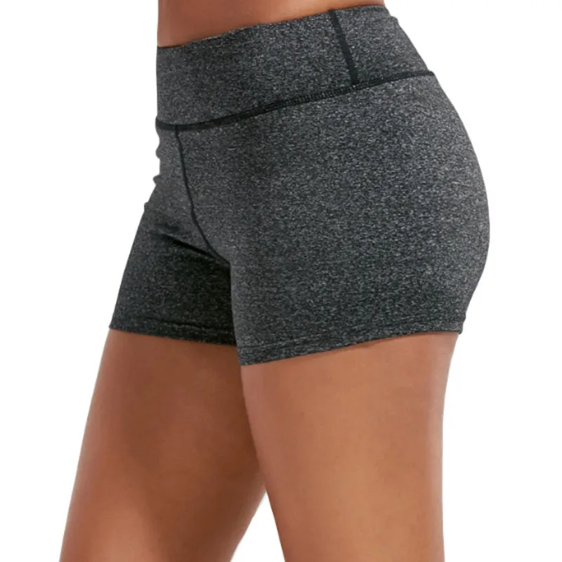 Yoga Shorts Women High Waist Quick Dry Gym Running Fitness Shorts ...