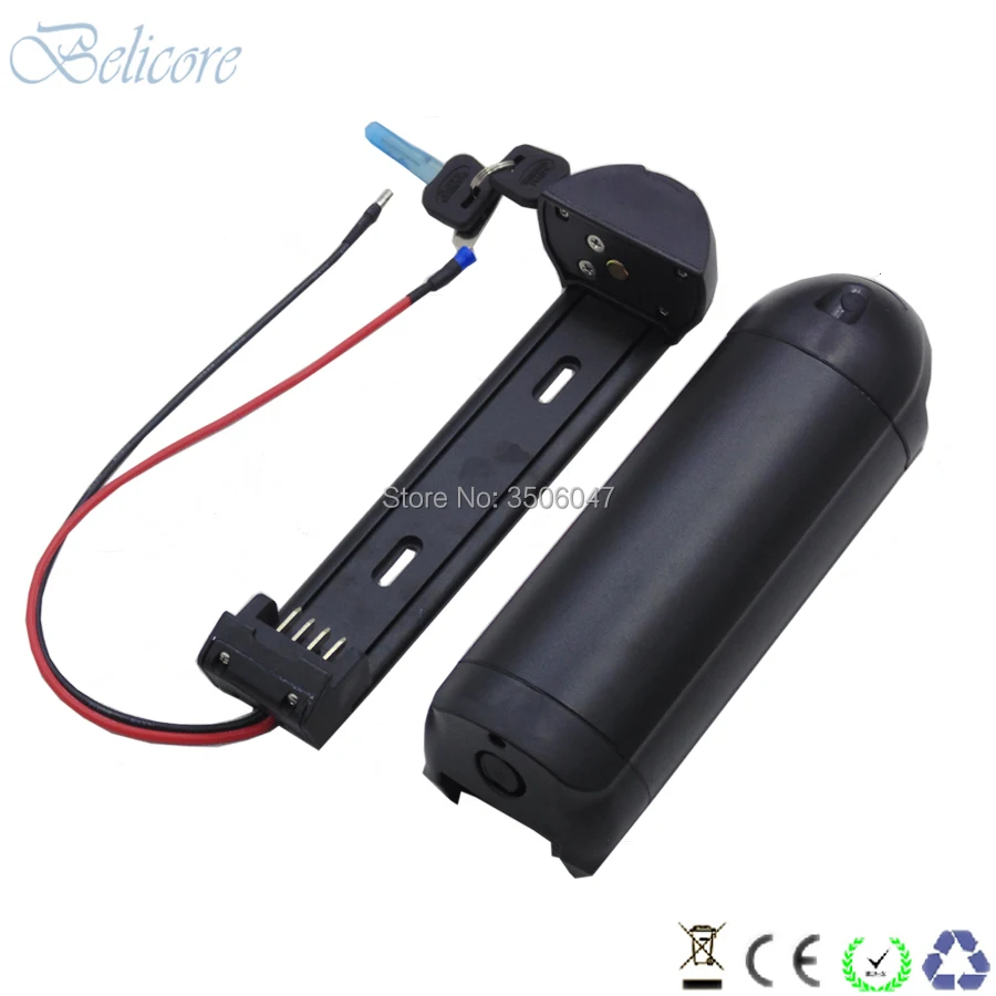 Excellent free shipping 36 volt small bottle e bike battery 36v 5.2ah 5.8ah 6ah 6.4ah 7ah folding electric bike scooter skateboard battery 4