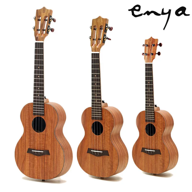 

Enya X1 21 Inch Full Board HPL Mahogany Ukulele Classical Head Hawaii mini Guitar Portable For Beginner Ukulele Set With bag