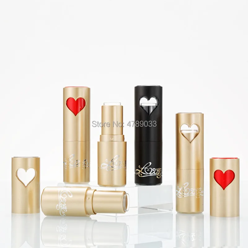 

10/30/50pcs 12.1mm Empty Lipstick Tube Round Shape Lip Balm Tube DIY Lip Gloss Packing Container Free Shipping