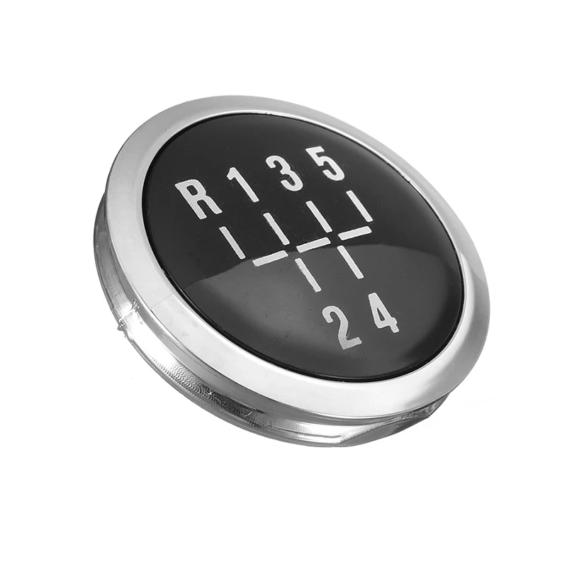 

1x Car 5 Speed Gear Knob Cap Top For Vauxhall Opel Astra III H Corsa D 04-10 Car Black Gear Knob Cap Auto Accessories