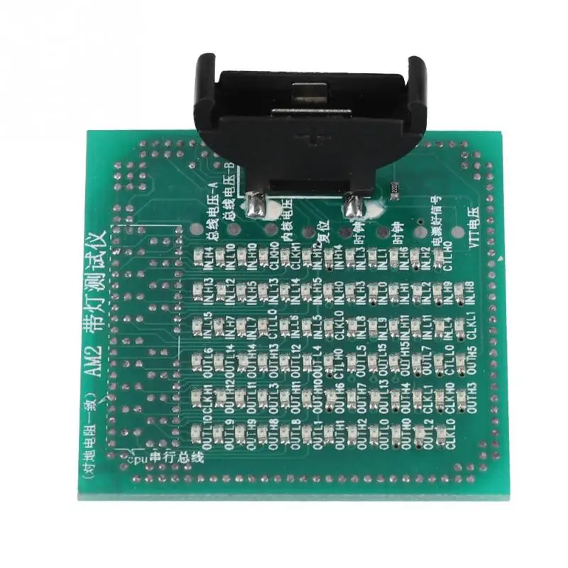 

Desktop Motherboard CPU Tester Test Card with LED Light for AMD AM2 Motherboard
