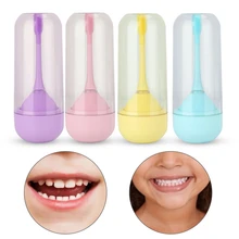 Детская электрическая зубная щетка USB зарядка IPX7 Водонепроницаемый 360 градусов вращение насадка для зубных щеток