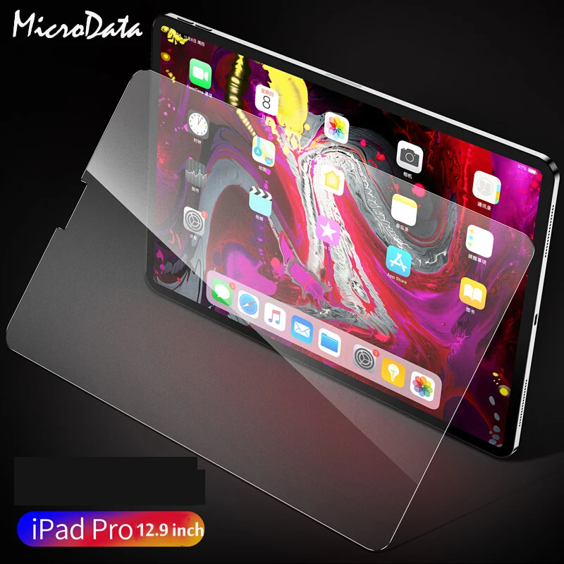 

For Apple iPad Pro 12.9 (2018) Tablet Screen Protector Frosted Matte Tempered Glass For Apple iPad Pro 12.9 2015 2016 2017 2018