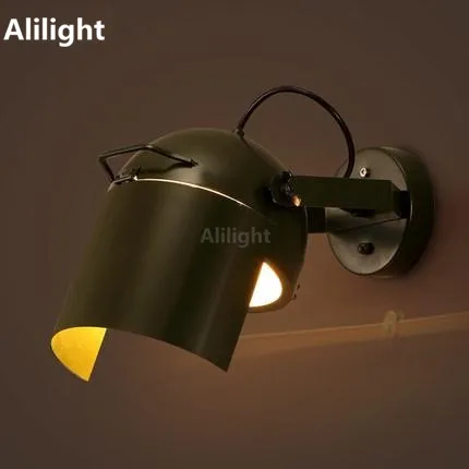 

Loft Style Can Rotate LED Wall Lamp Industrial Vintage Wall Light Fixtures for Dining Living Room Iron Sconce Indoor Lighting