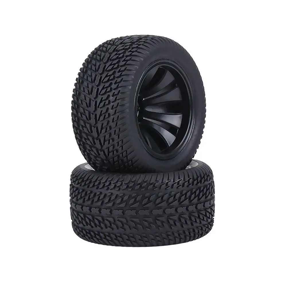 Set of 2 Rubber Racing Car Tires