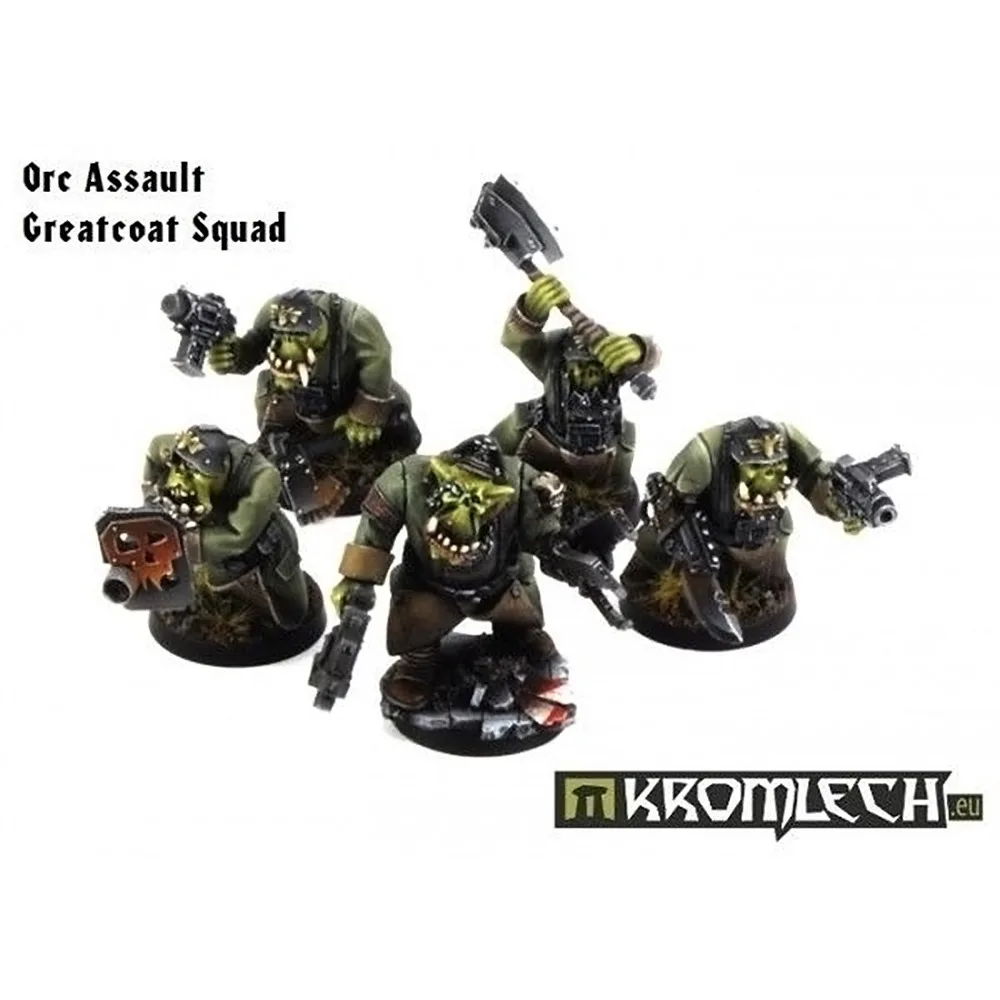 Kromlech Greatcoats орк штурмовой отряд |