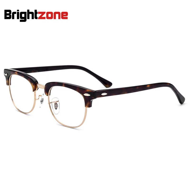 

Drop Shopping Shopify Bestsellers Semi-Rim Beauty Gold Glasses Spectacle Frame Mens Accessories 2018 Lunette De Vue Optometria