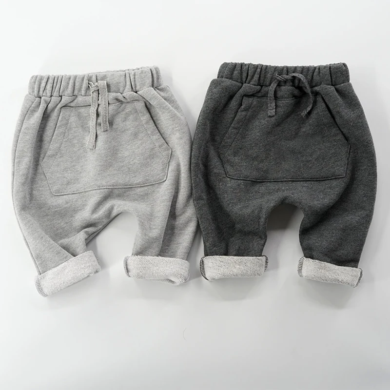 

Newborn to Toddler Baby Harem PP Pants Solid or Printed Baby Trousers for Autumn or Spring 0-2 Years old