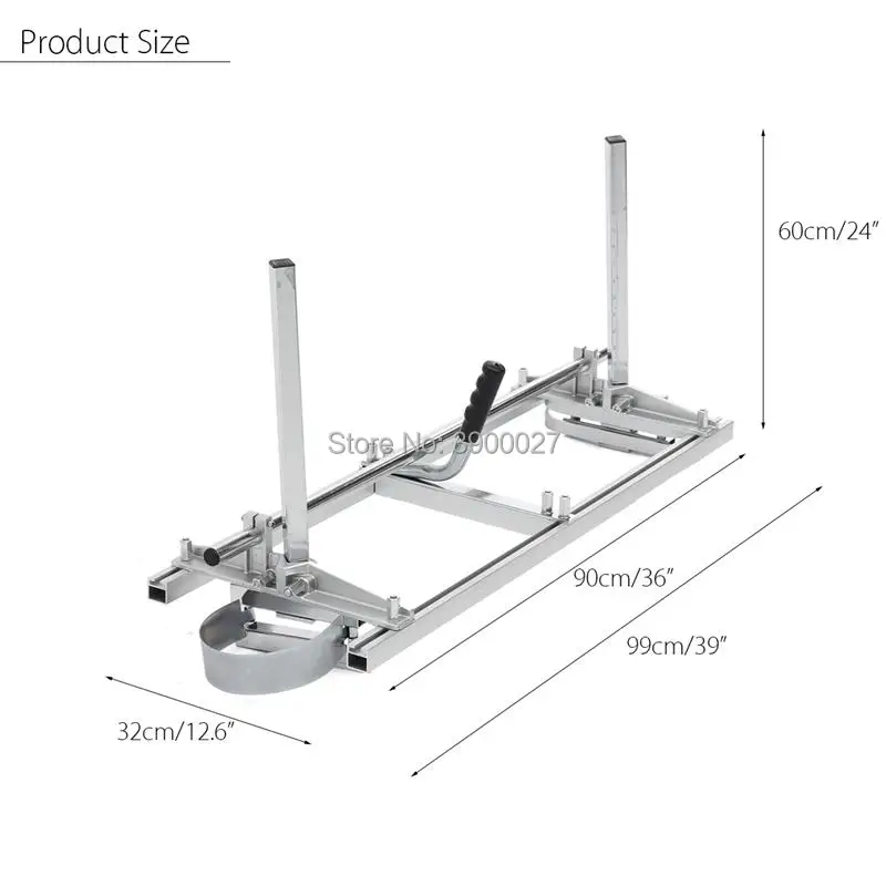 

90cm Portable Chainsaw Mill Milling From 14" 36" Guide Bar Plasawmill for wood cutting free shipping