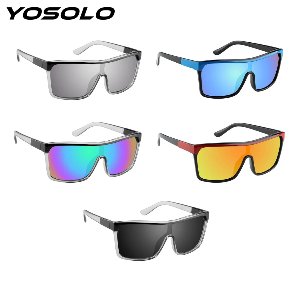 

YOSOLO Women Men Motorcycle Glasses Auto Moto Blike Sun Glasses Fashion Sunglasses UV400 Protection Brief Style Driving Eyewear